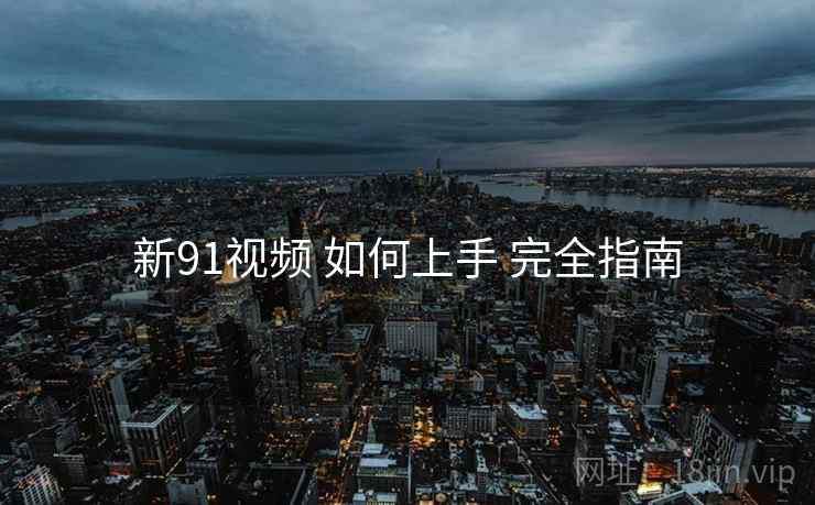 新91视频 如何上手 完全指南