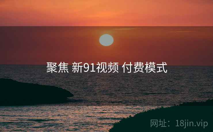 聚焦 新91视频 付费模式